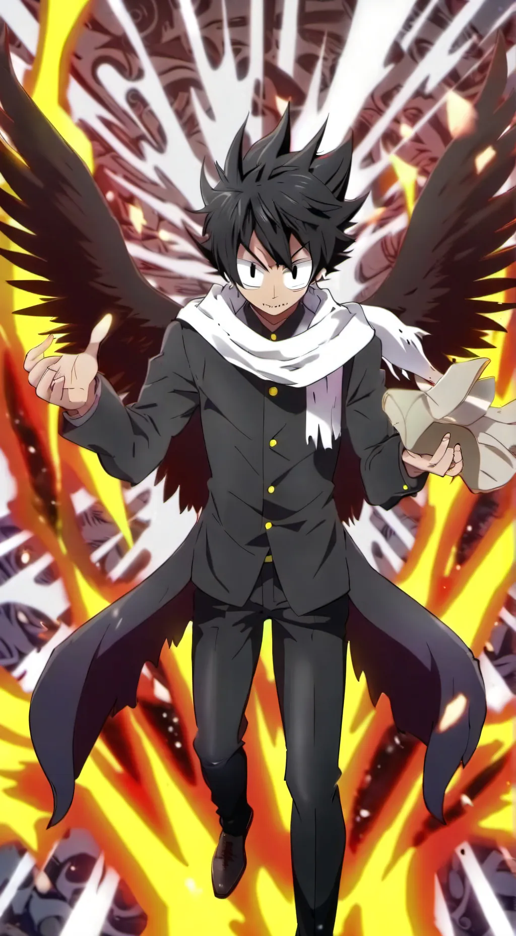 ai character: tokoyami background