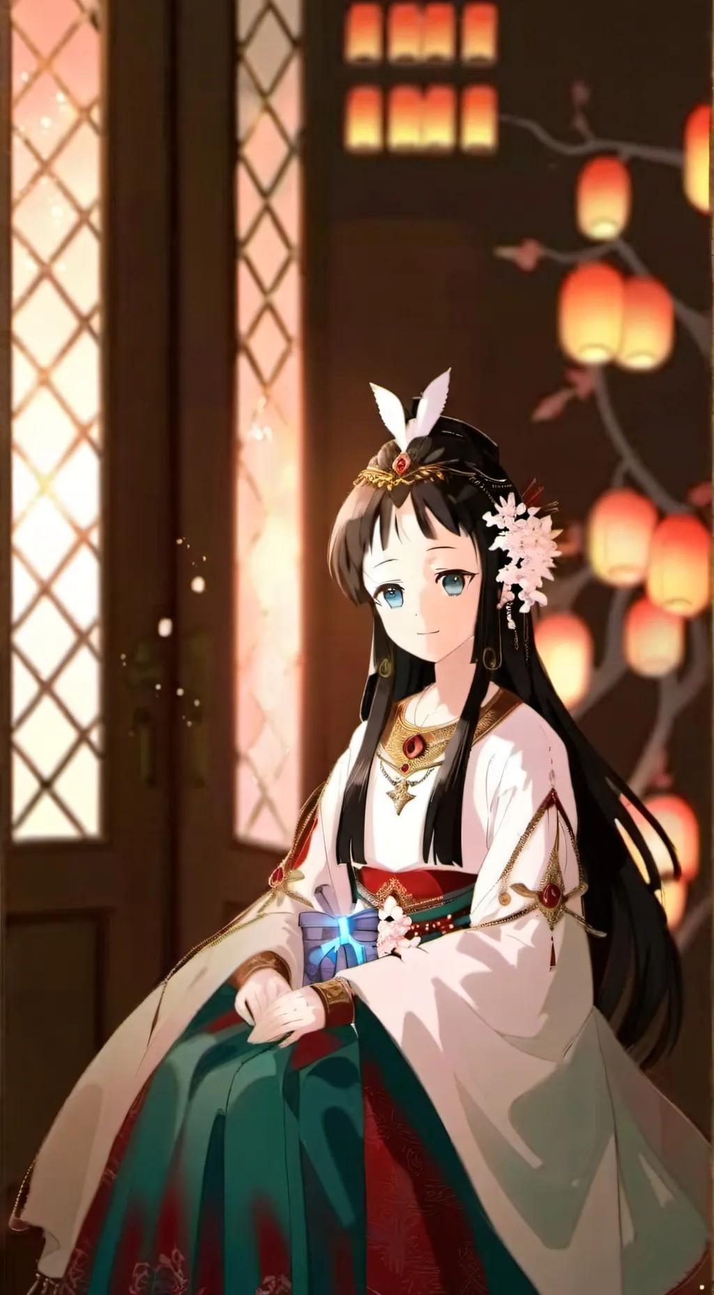 ai character: makomo  background