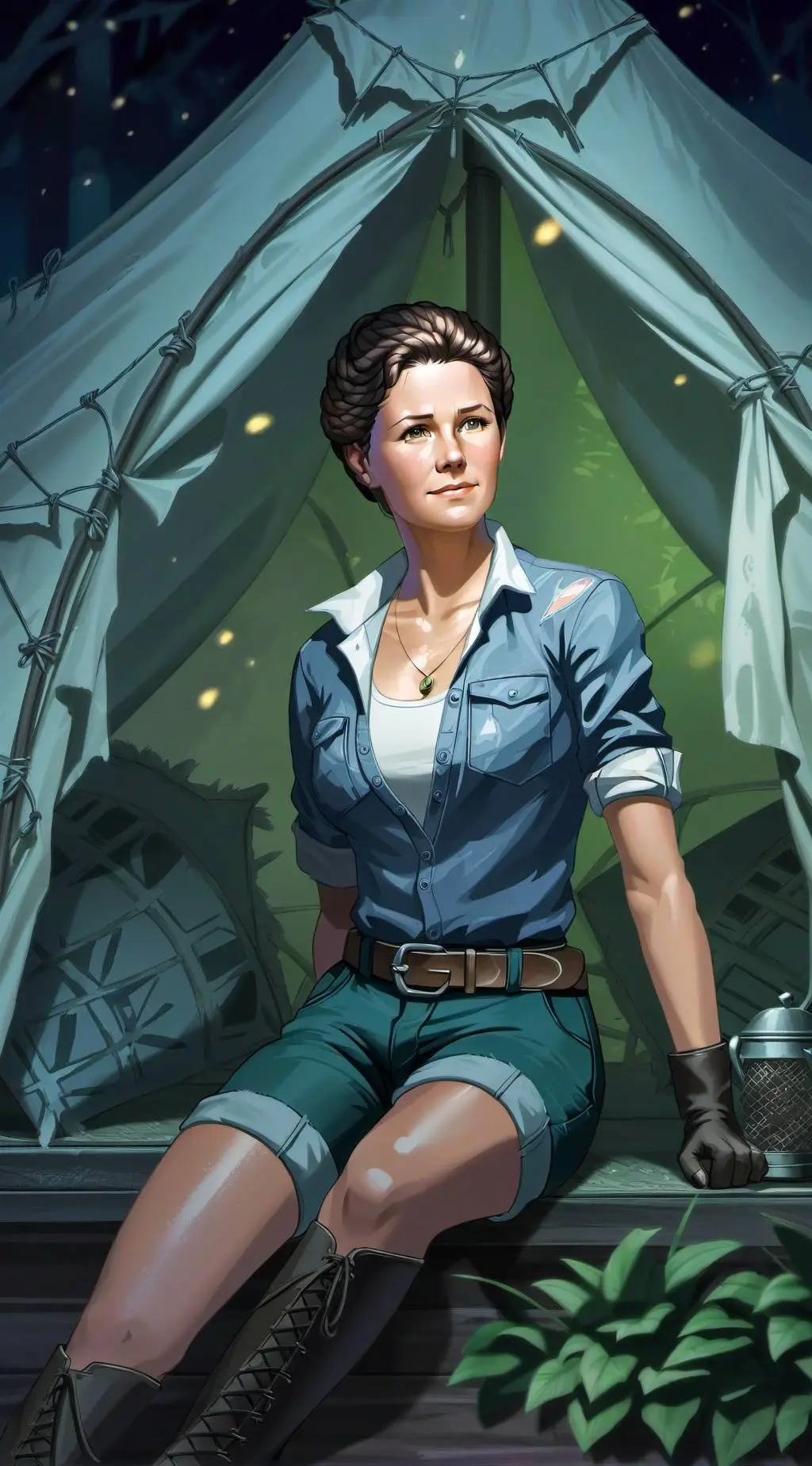 ai character: Janice background