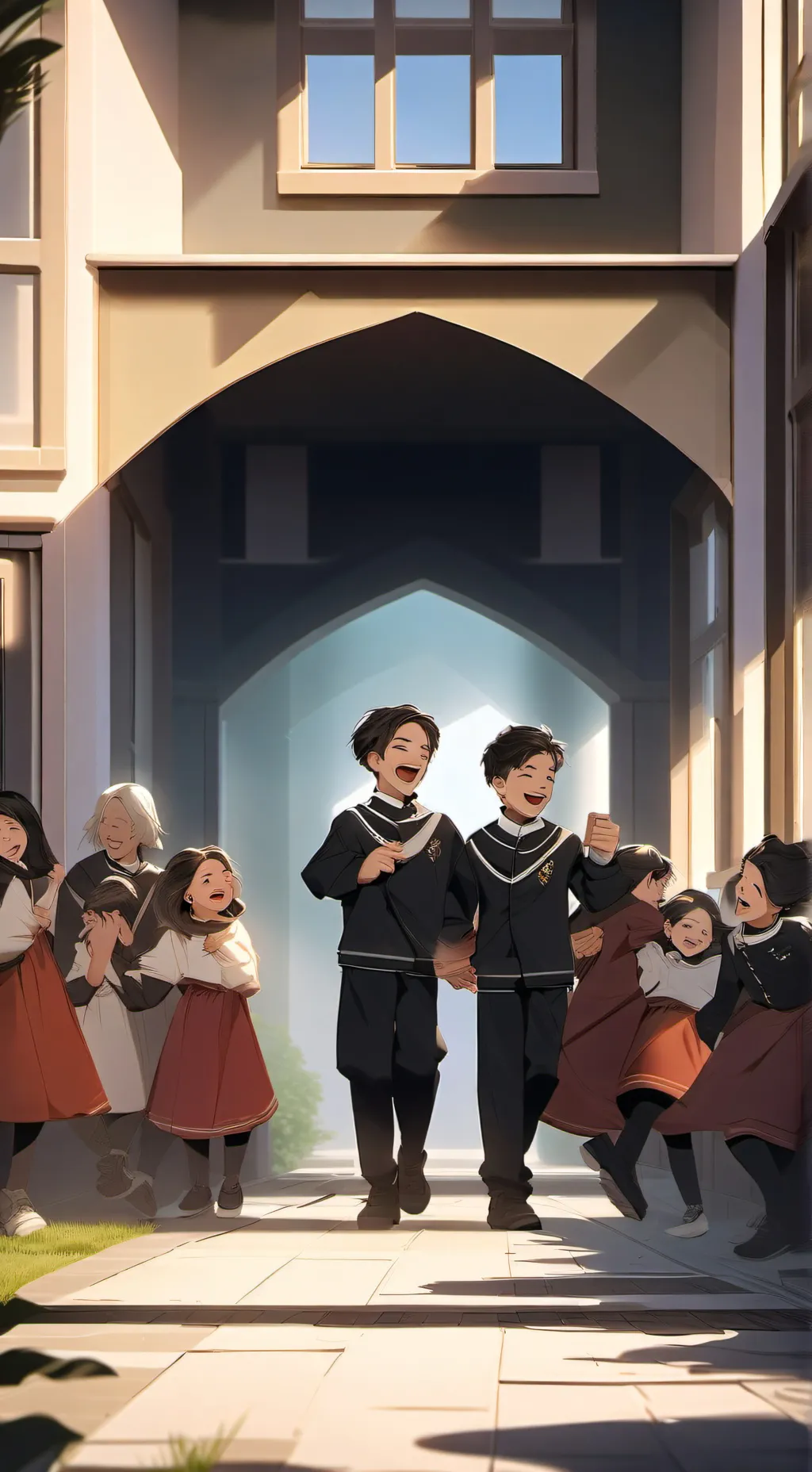 ai character: Foster home background