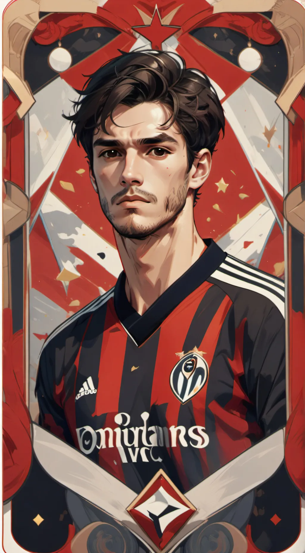ai character: kaka background