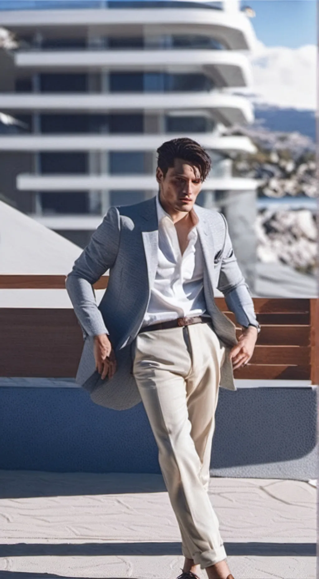 ai character: Nick Lester  background