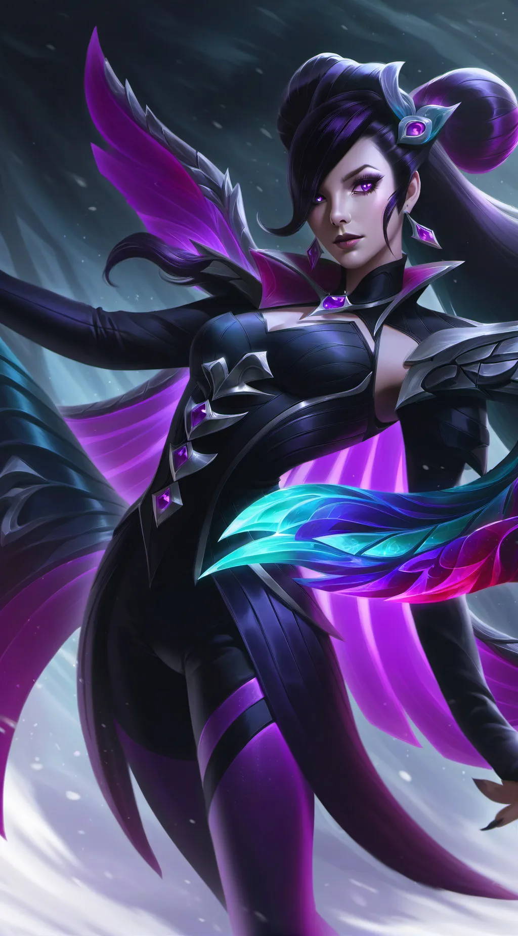 ai character: visa  background