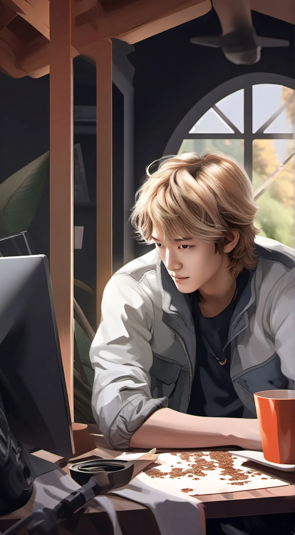 ai character: lewis background