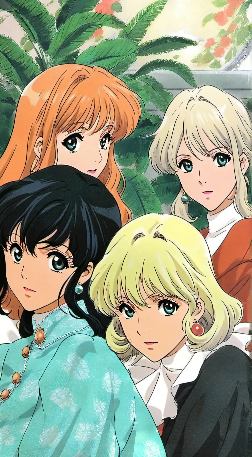 ai character: Alessa,Heather,Liz background