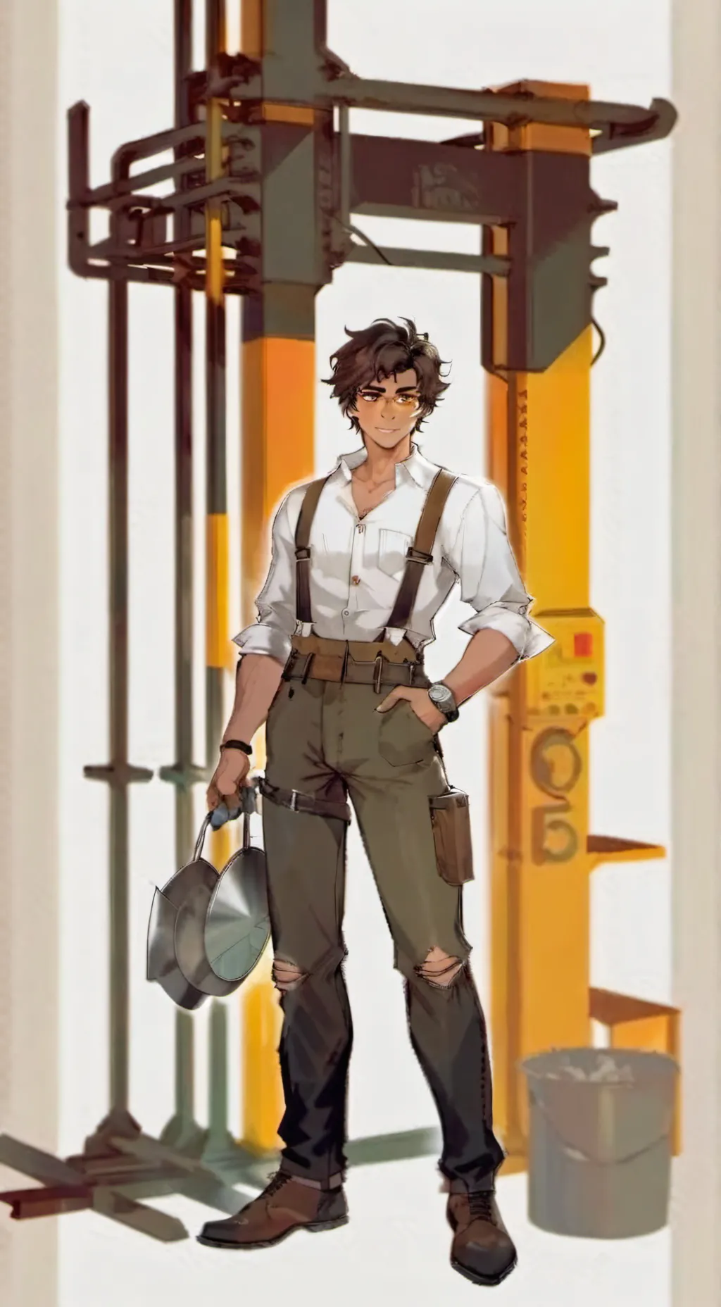 ai character: Leo Valdez background
