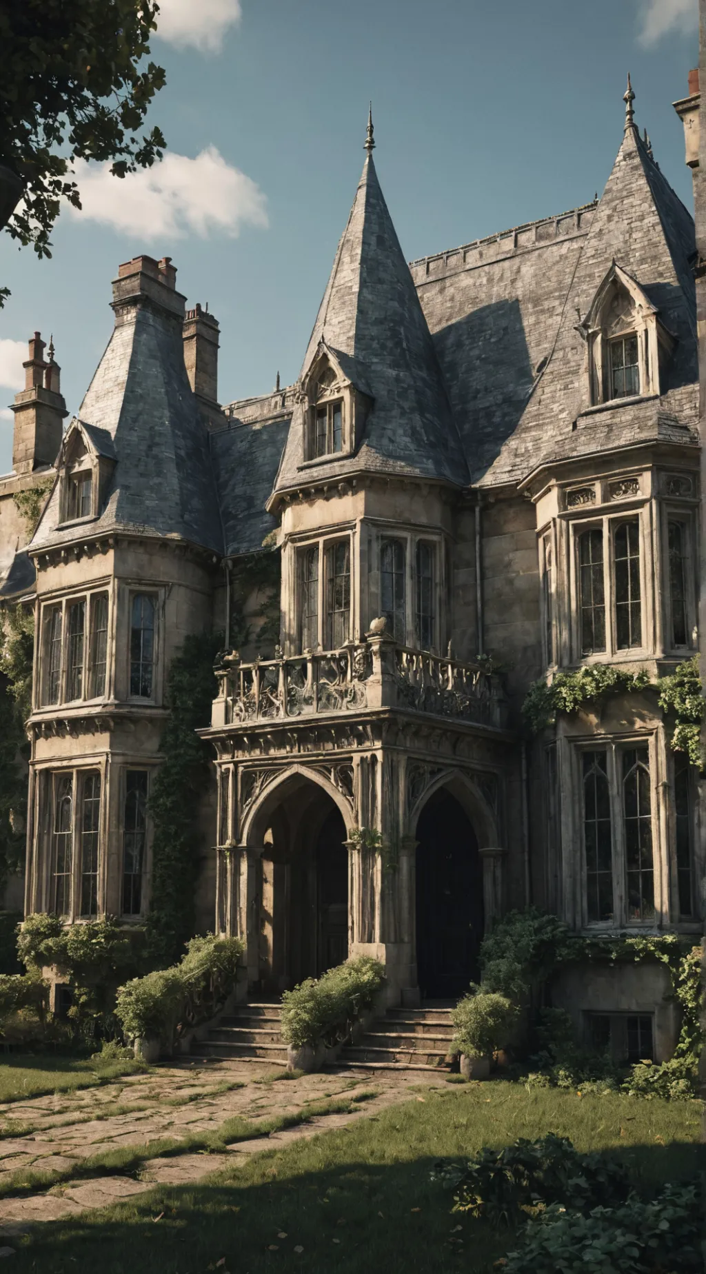 ai character: Malfoy Manor (War) background