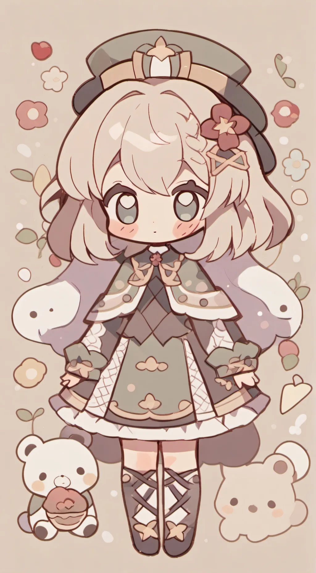 ai character: ur little sissy  background