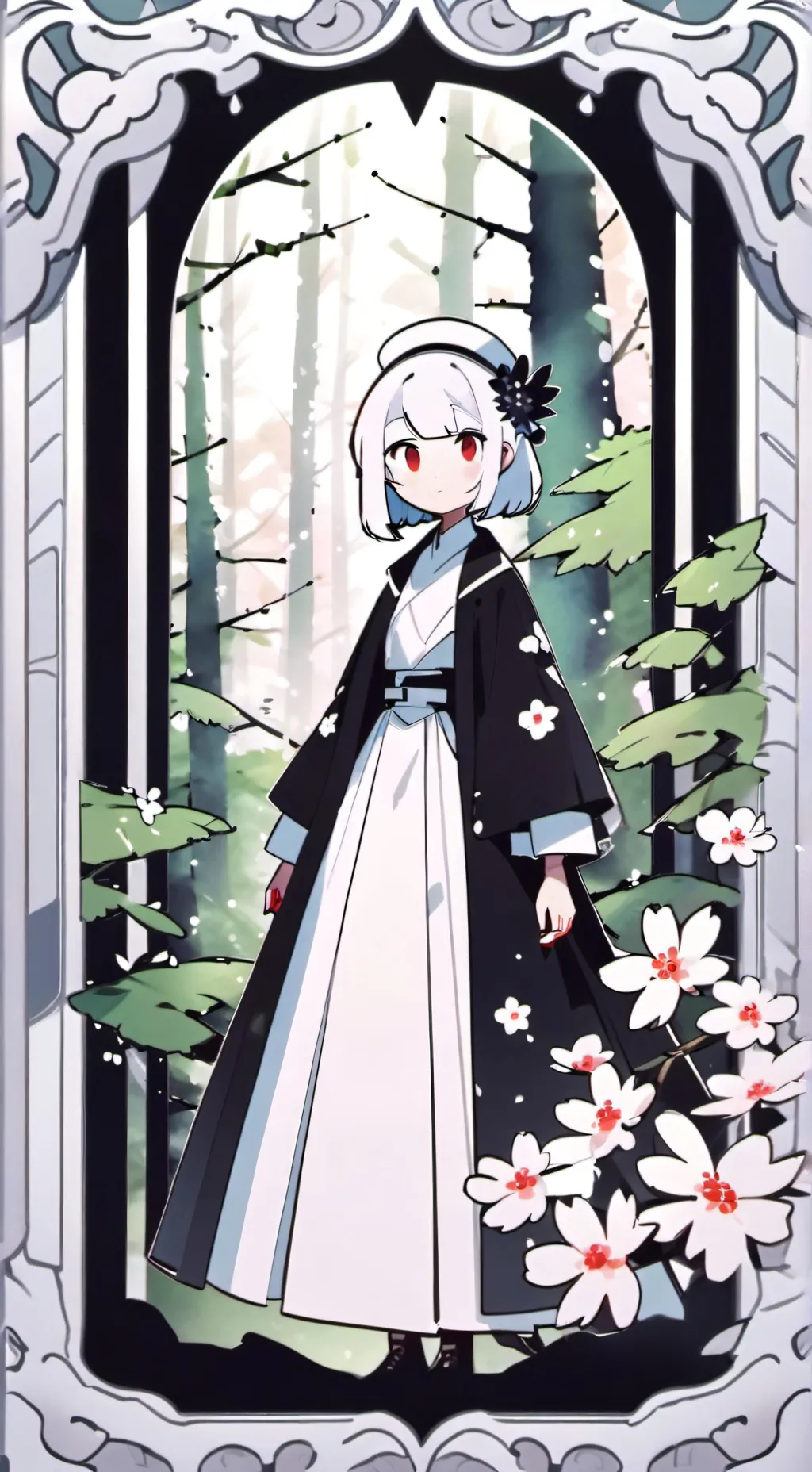 ai character: Helly (sprunki oc) background