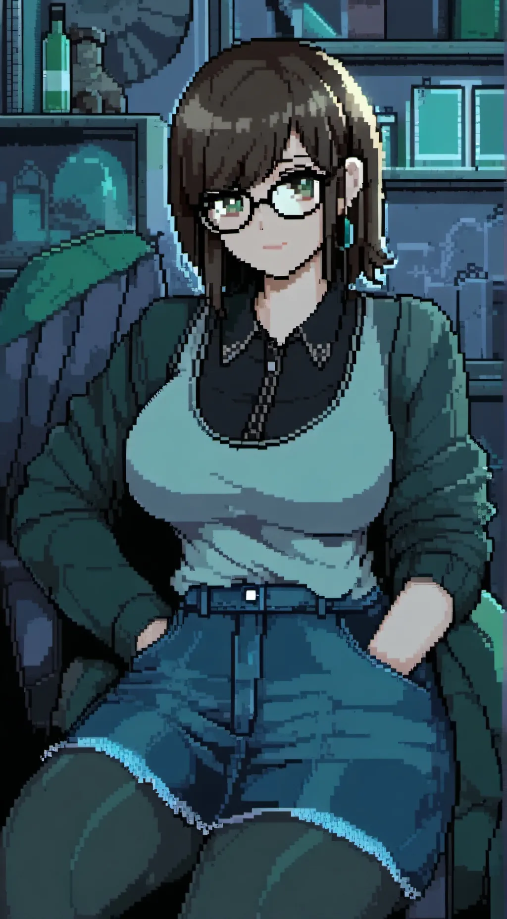 ai character: ellie background