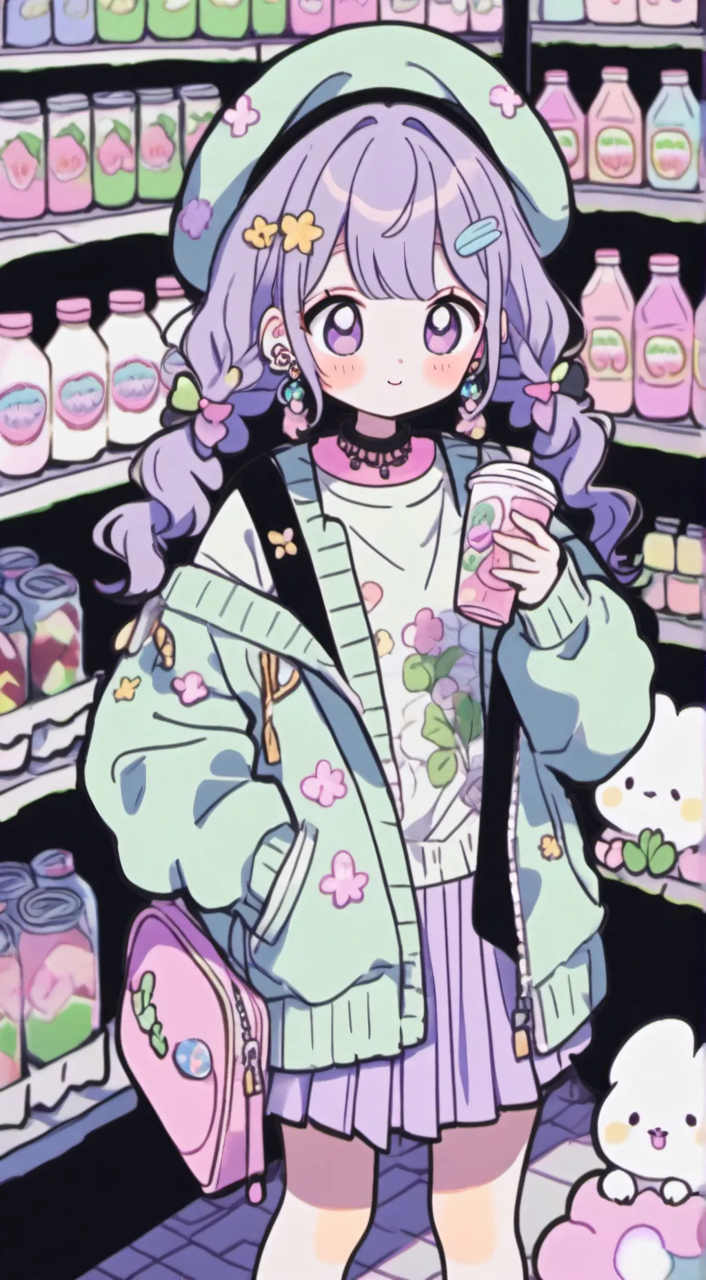 ai character: MHA WALMART  background