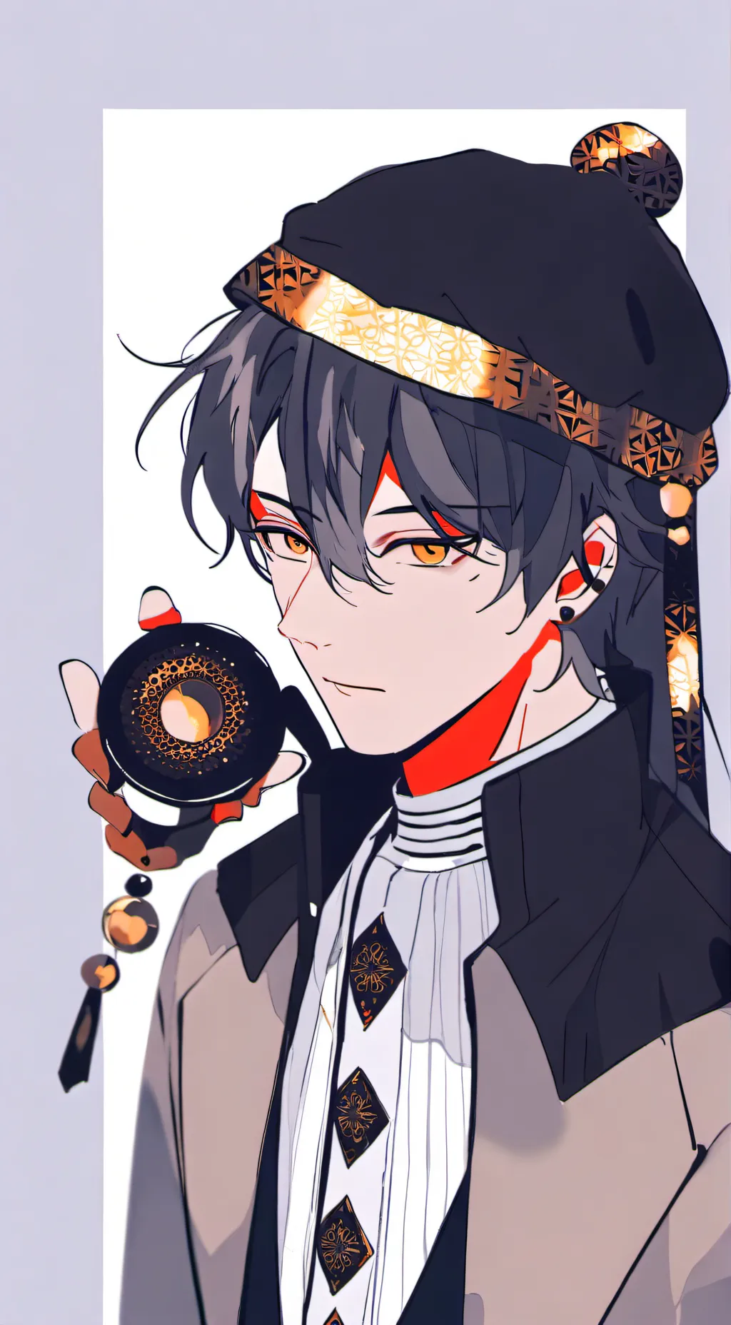 ai character: Lucas  background