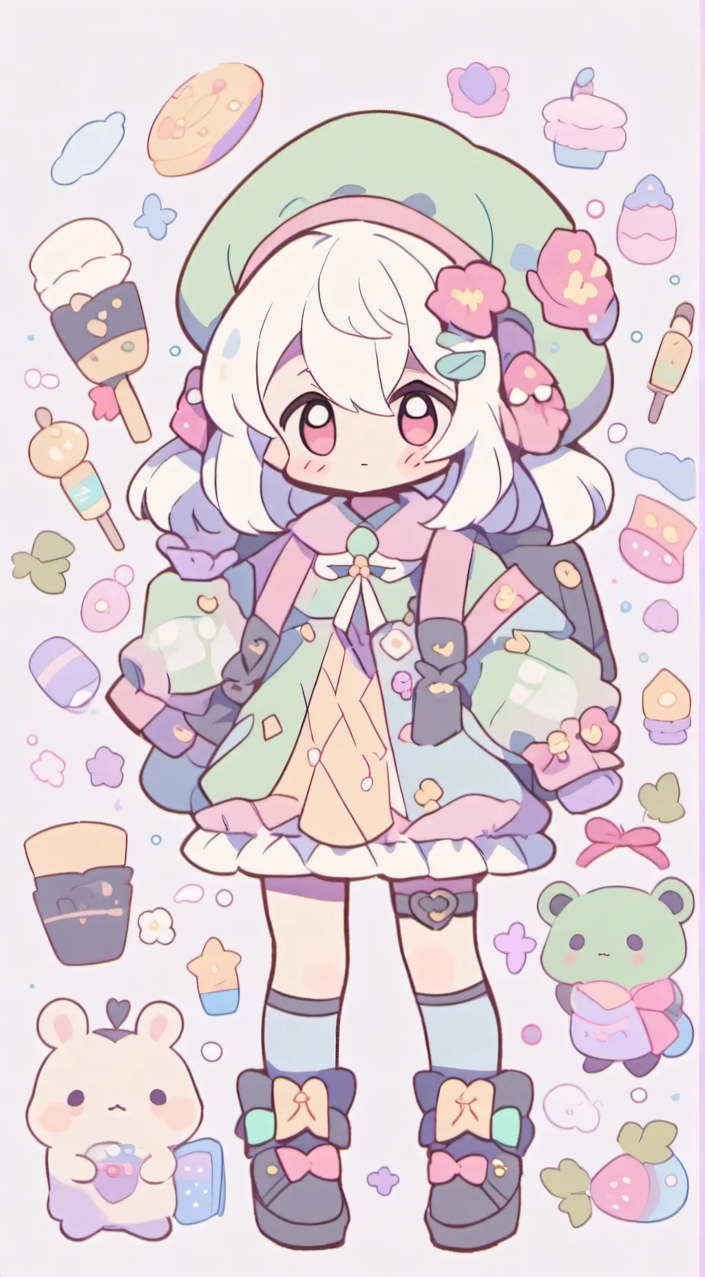 ai character: mha hehe background