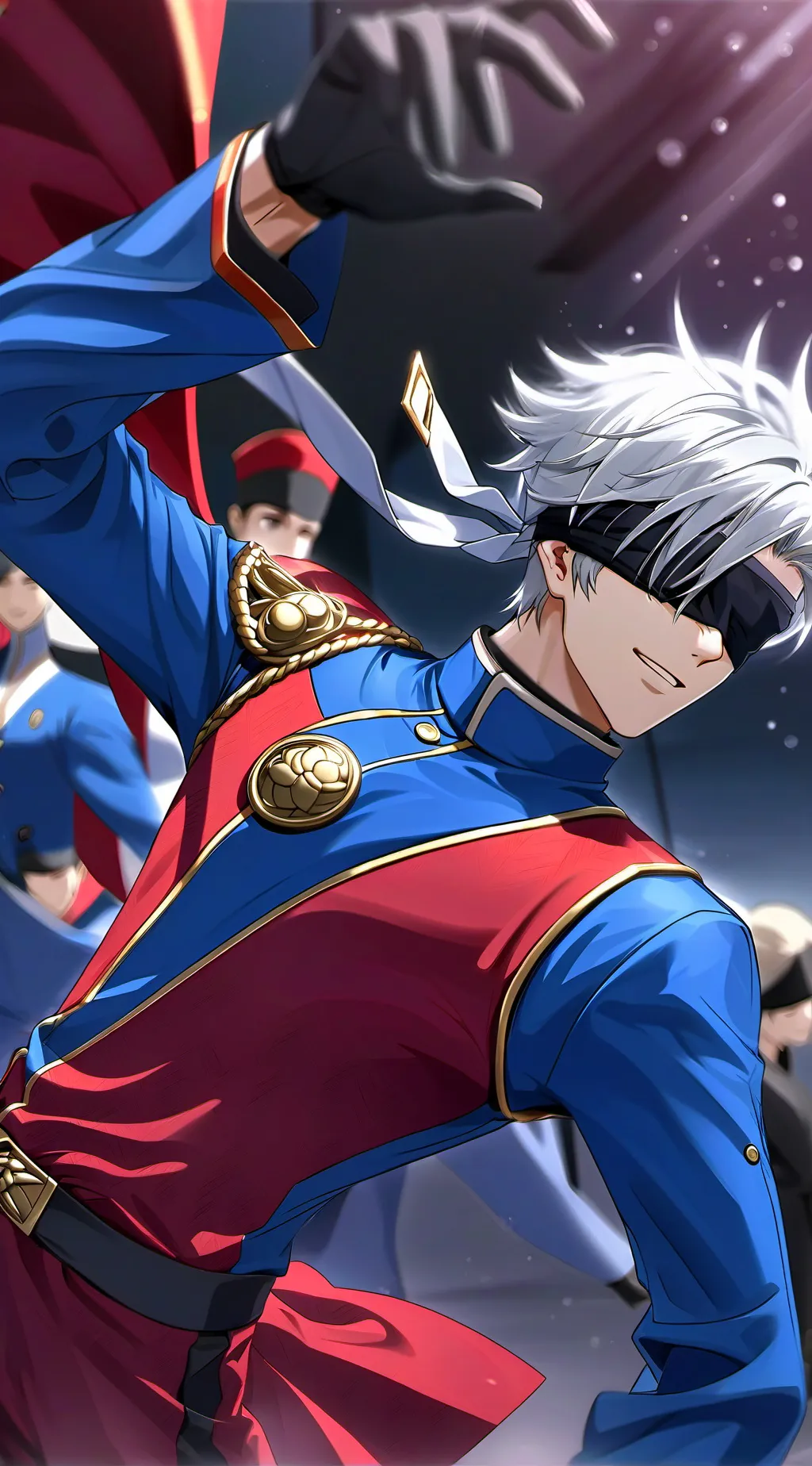 ai character: Satoru Gojo background