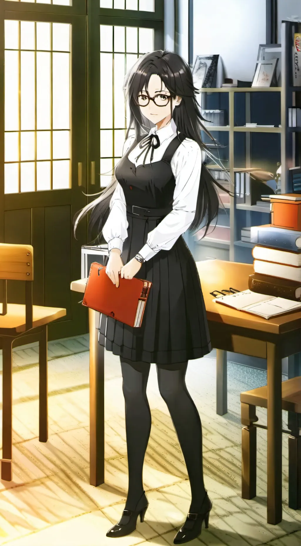 ai character: Miss Victoria background