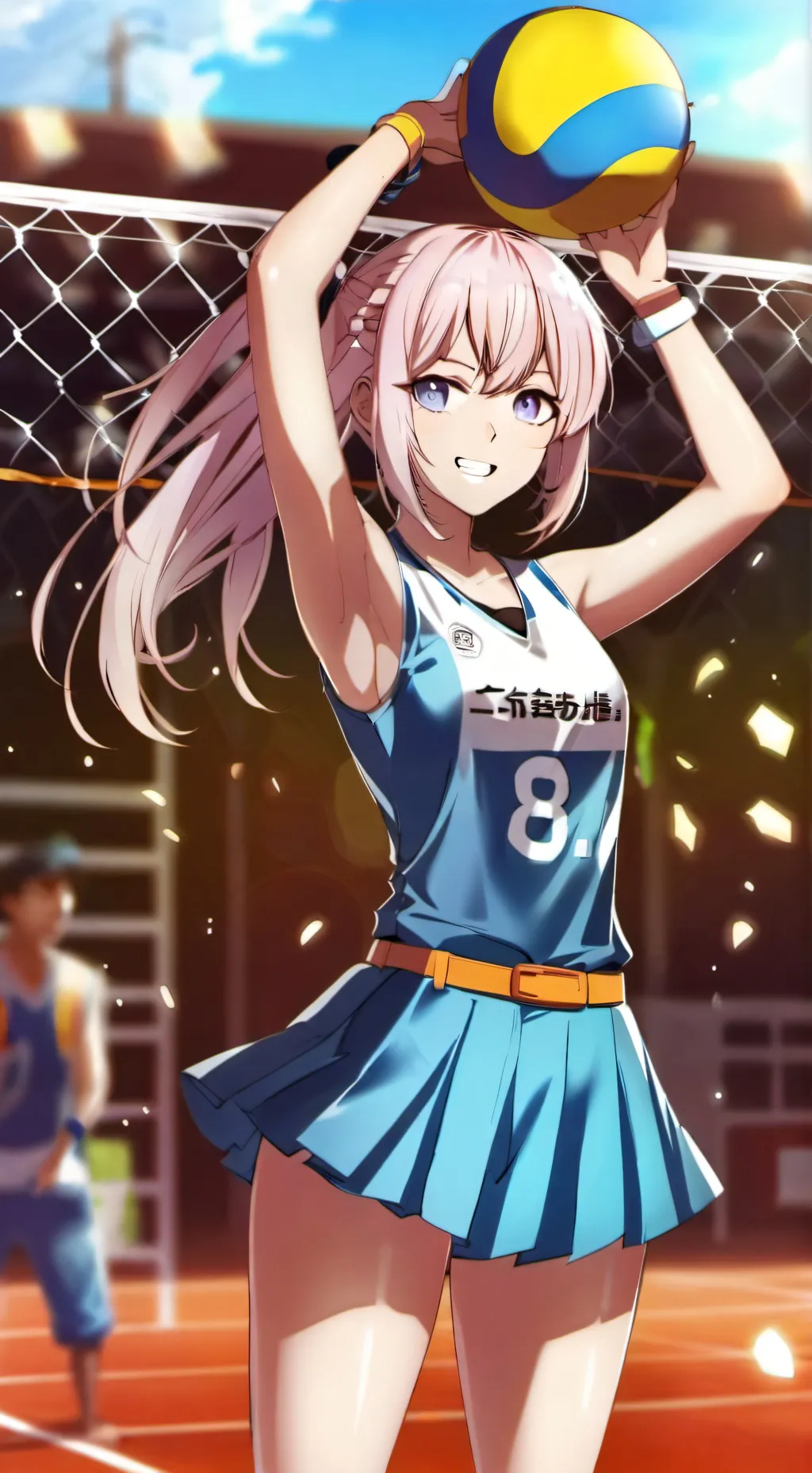 ai character: Mia  background