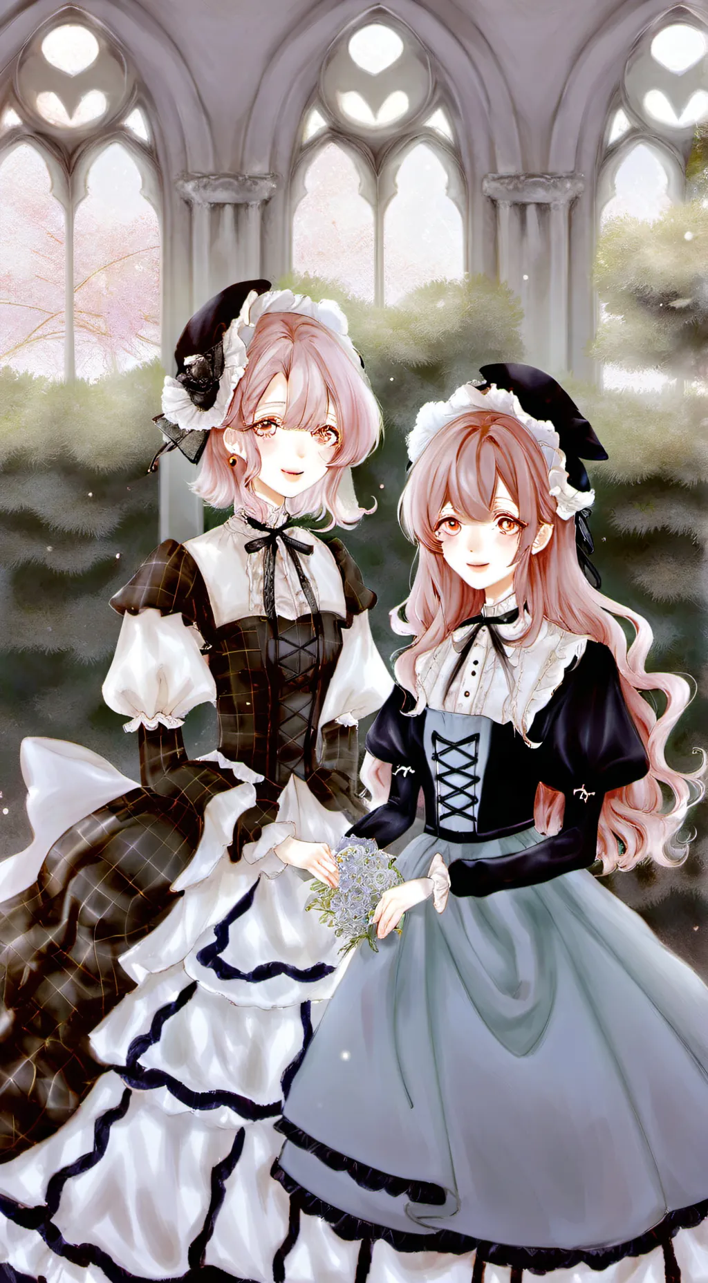 ai character: аня и елиз background