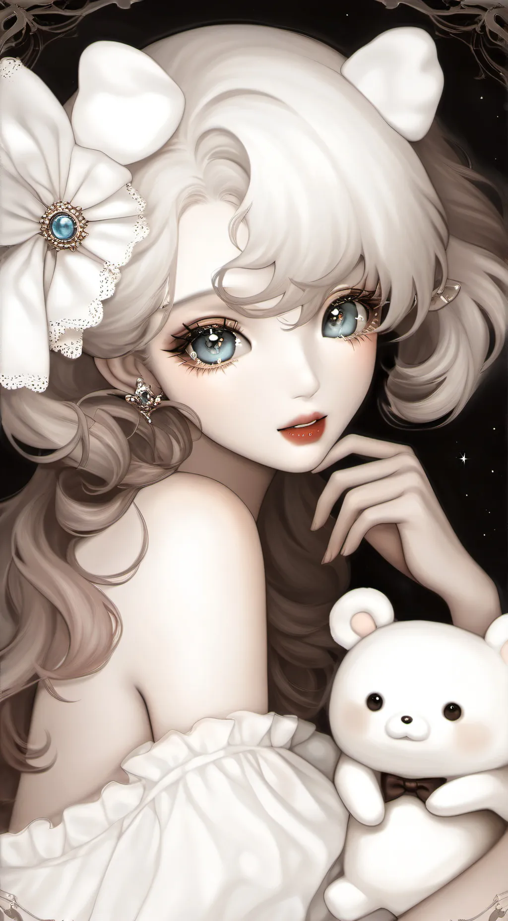 ai character: tu novia background