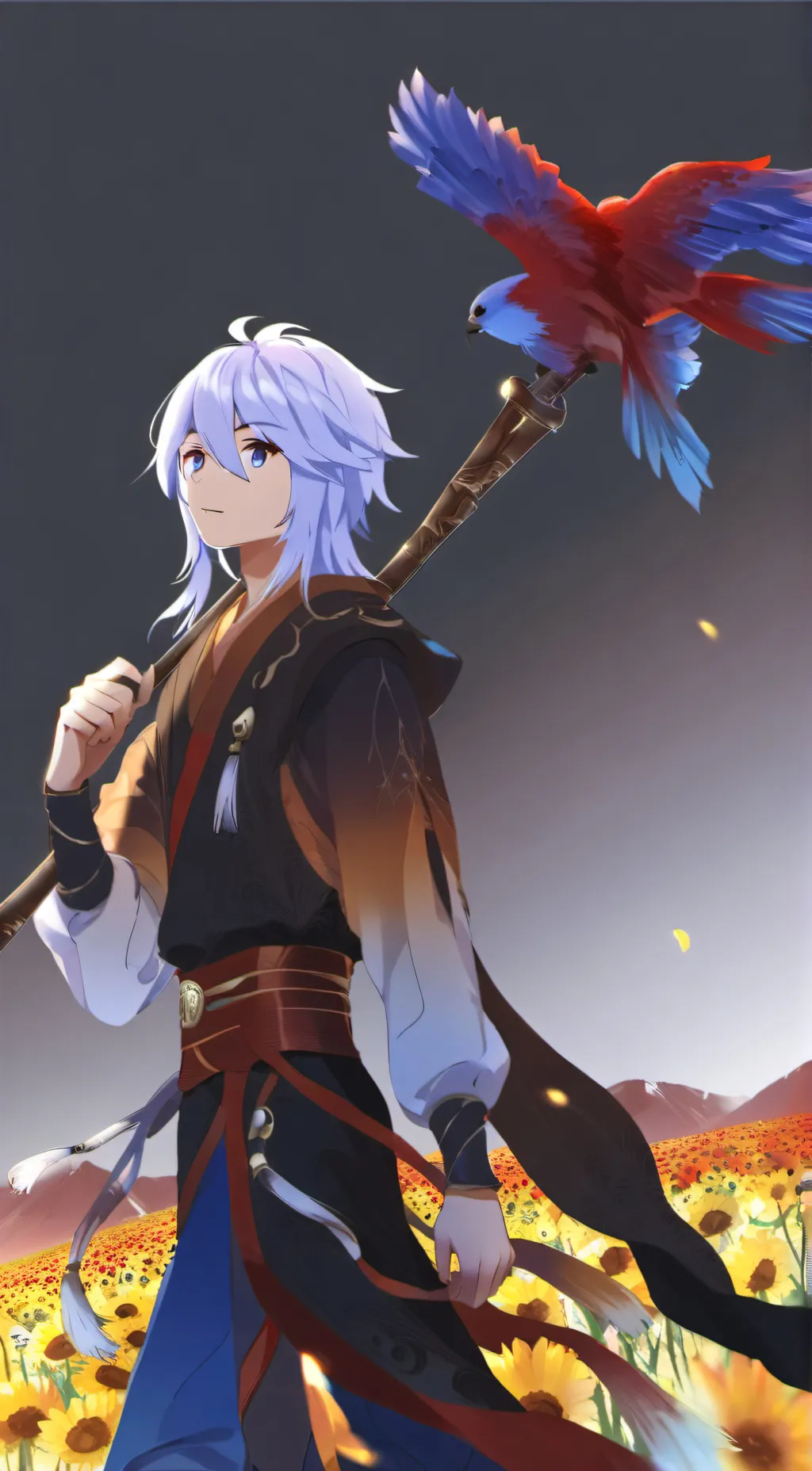 ai character: Hiroki background