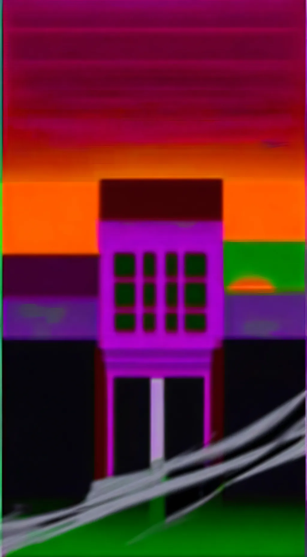 ai character: Durple background