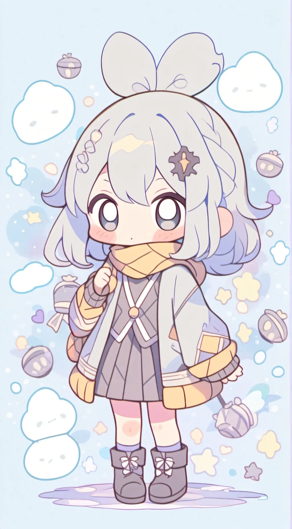 ai character: Wenda la mala  background