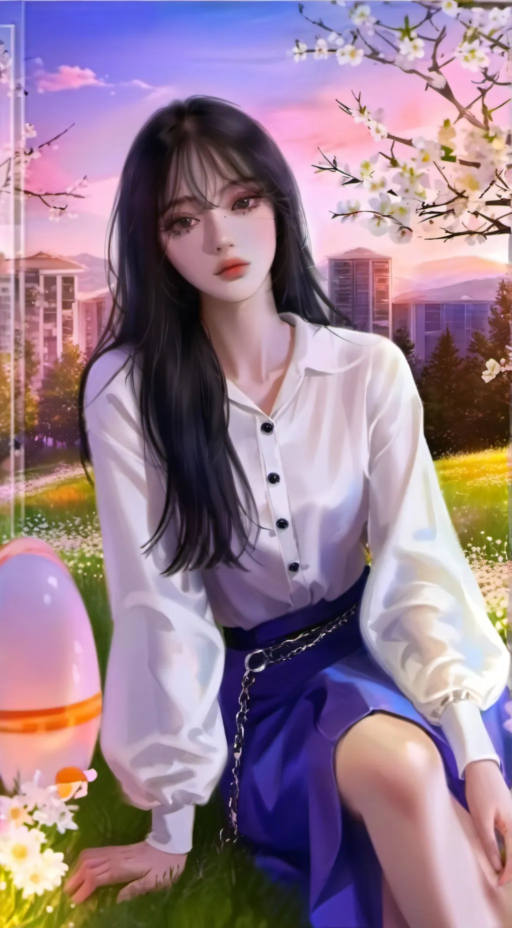 ai character: Victoria  background