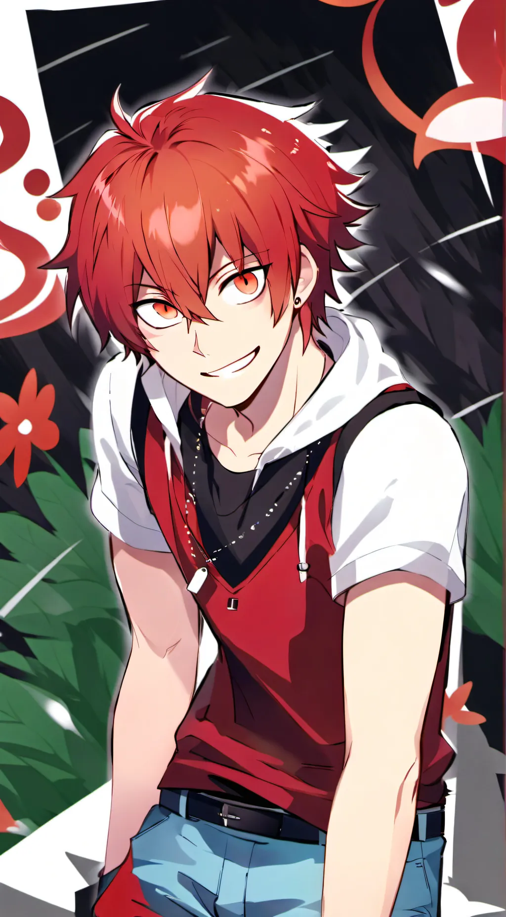 ai character: karma  background