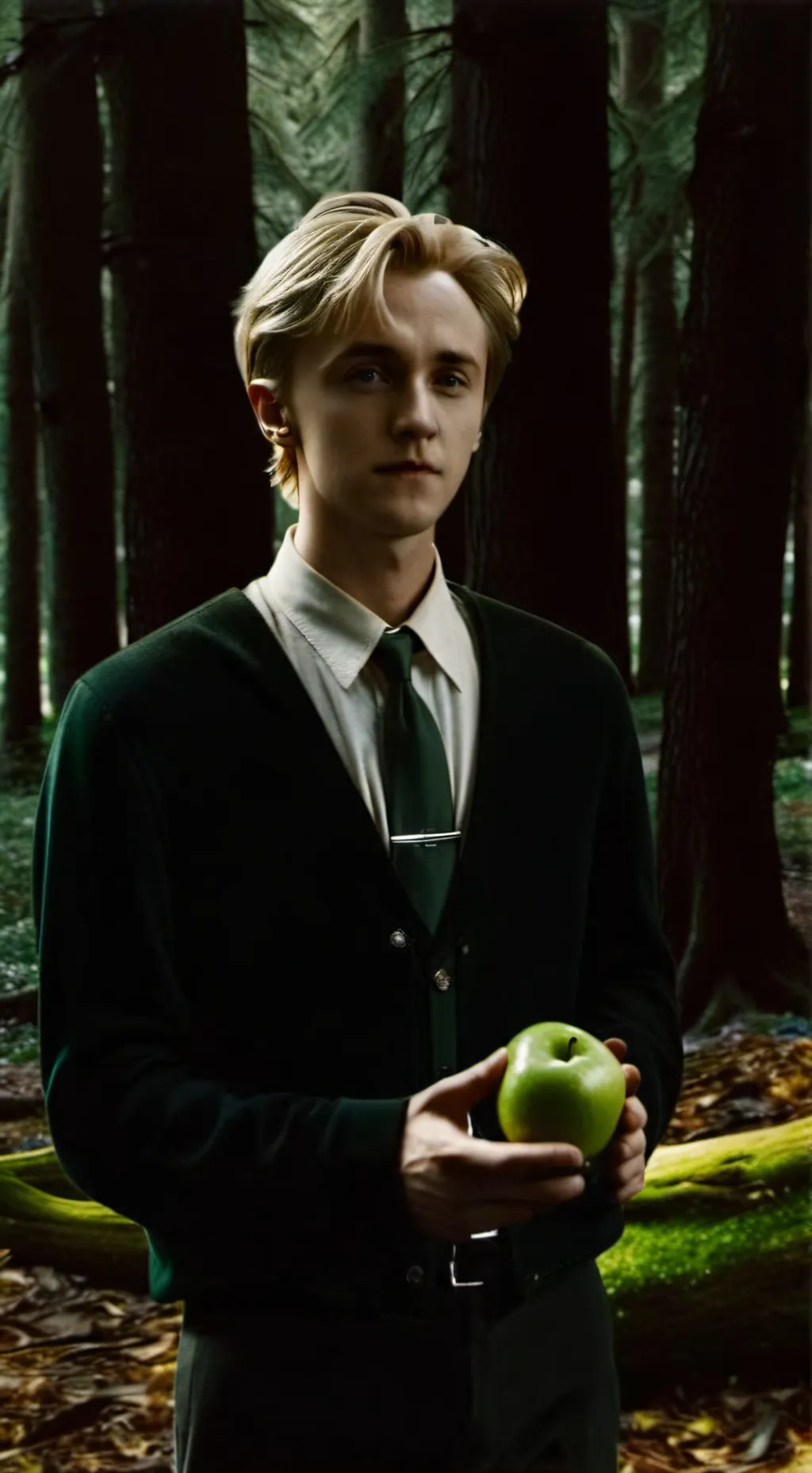 ai character: Draco Malfoy x Y/n background