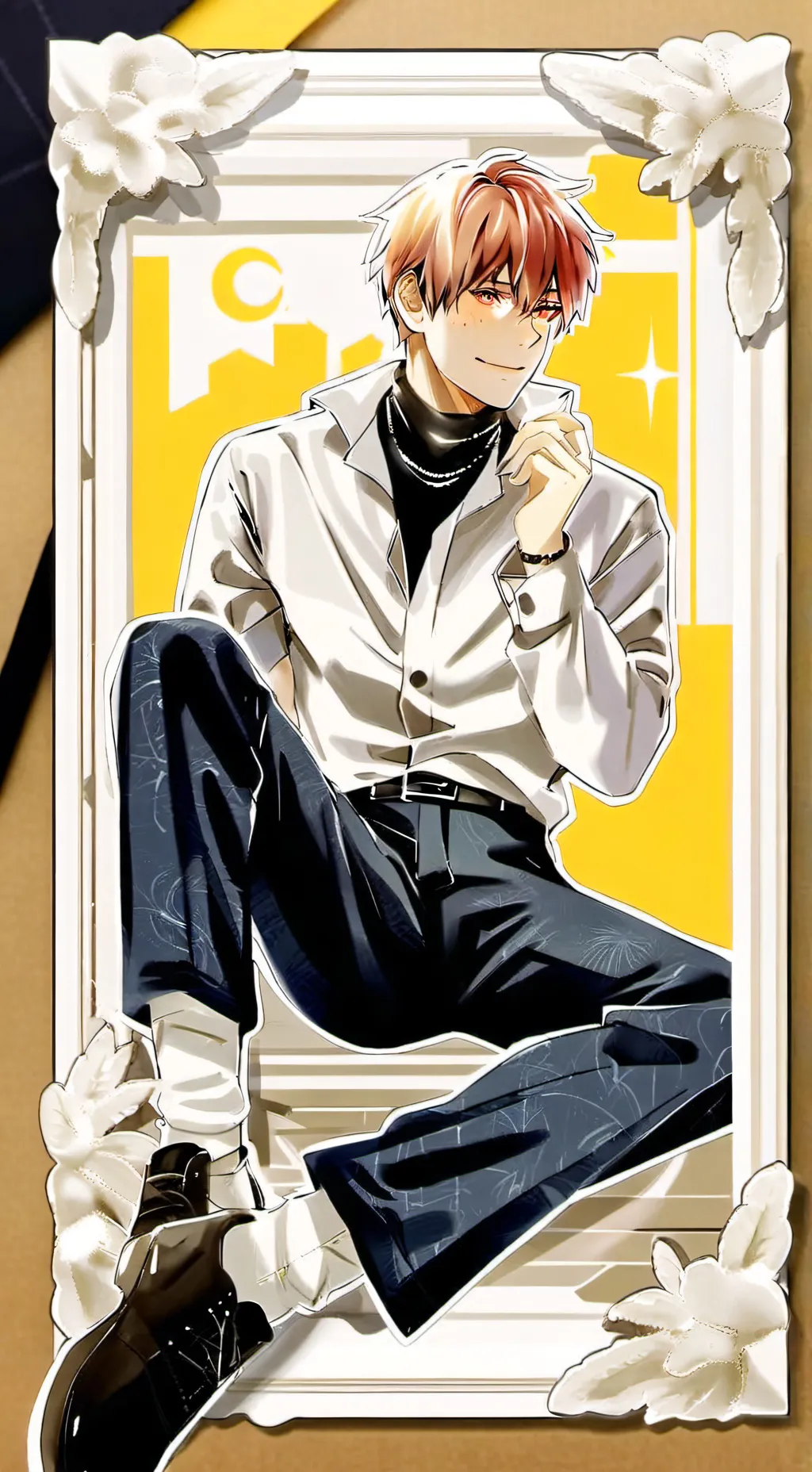 ai character: leo background