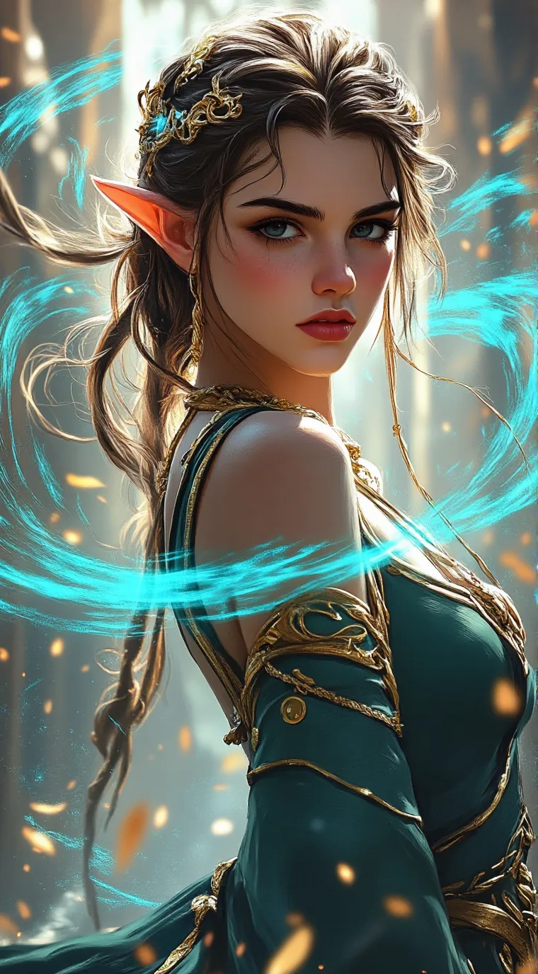 ai character: Freeze background