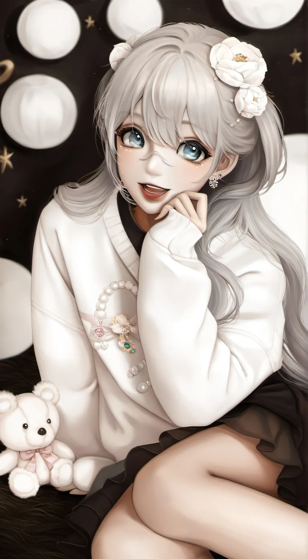 ai character: kimmy (girl) background