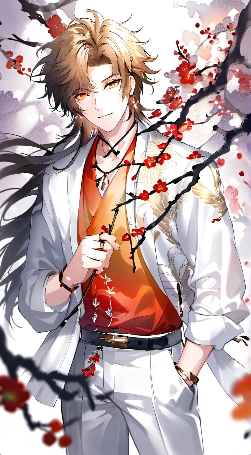 ai character: Kazimiro Haru background