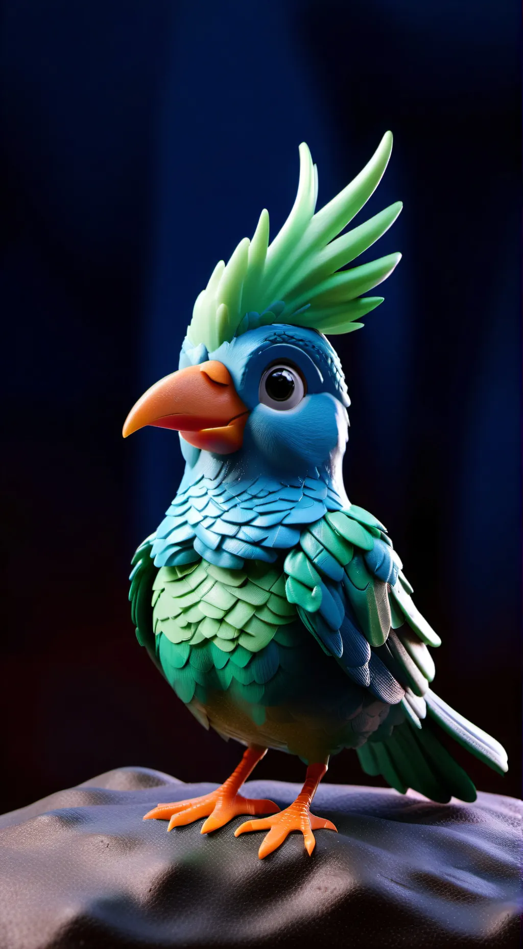 ai character: Duolingo  background