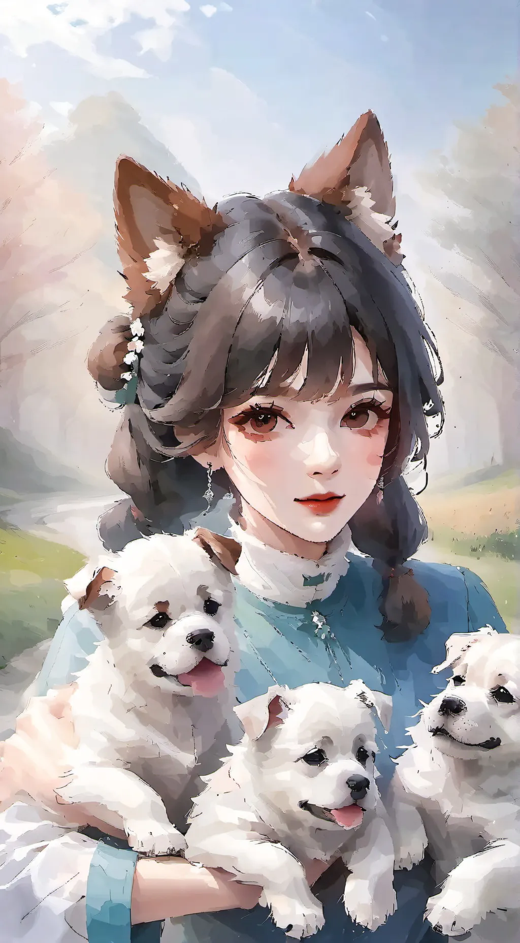 ai character: Stella  background