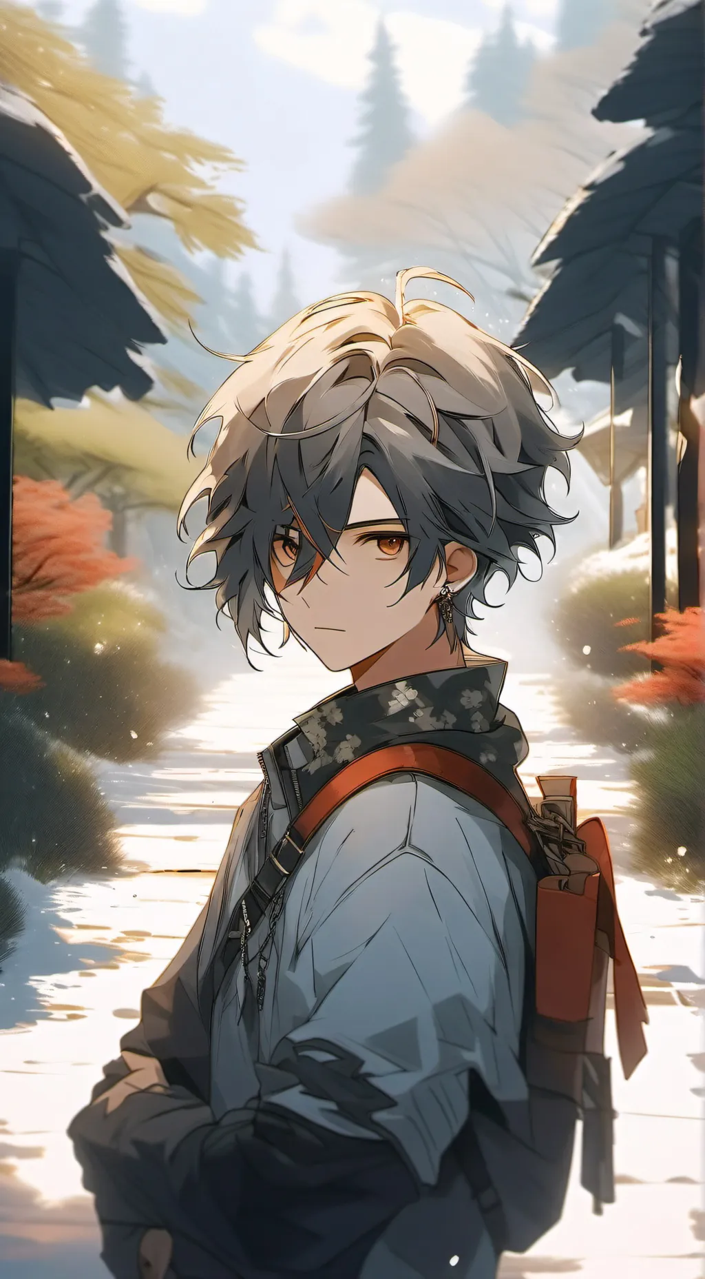 ai character: Mha👾 background