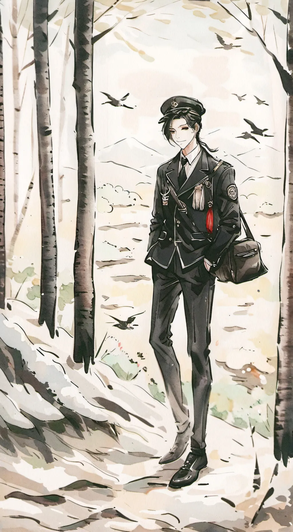 ai character: Kyle Franklin  background