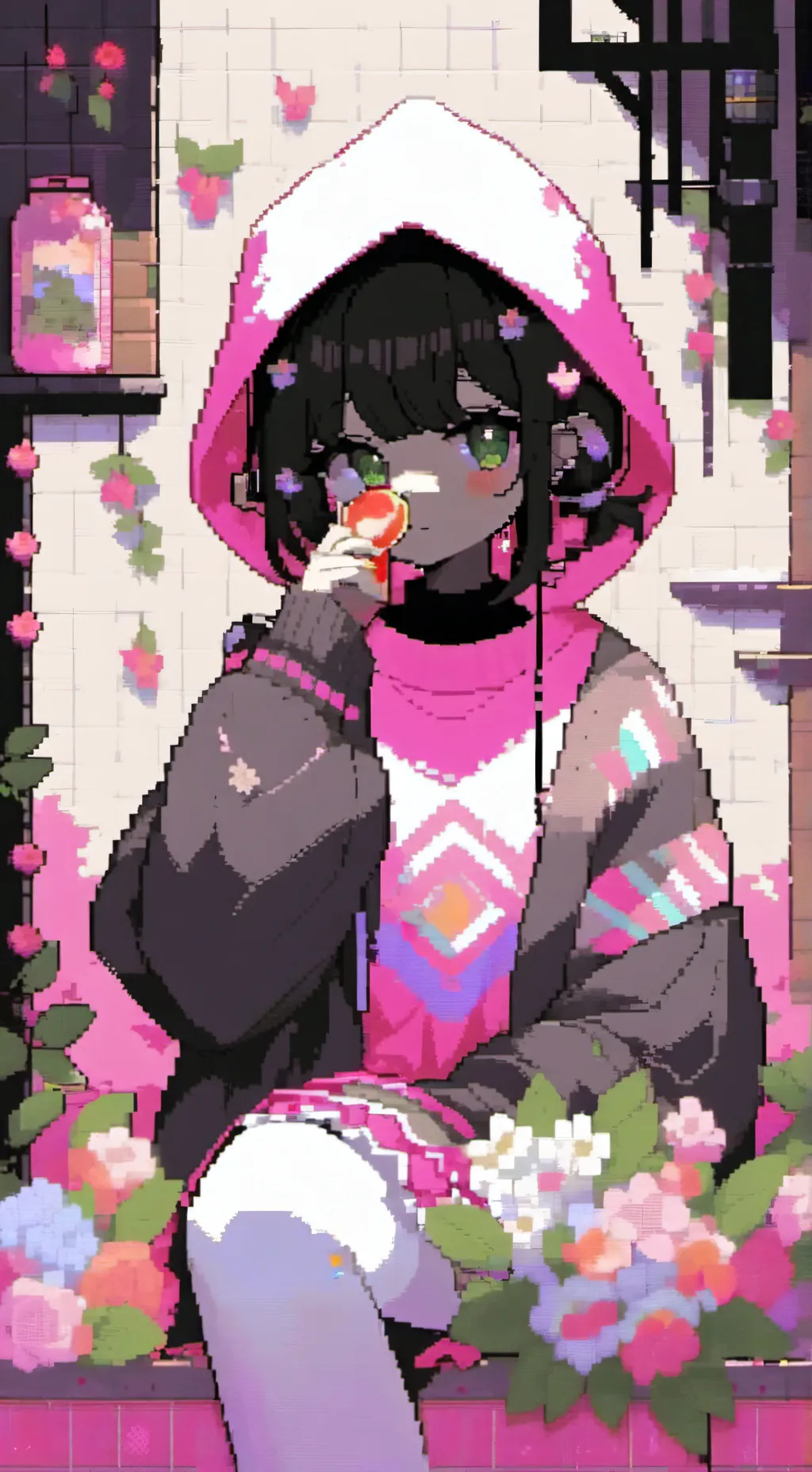 ai character: Alicia  background