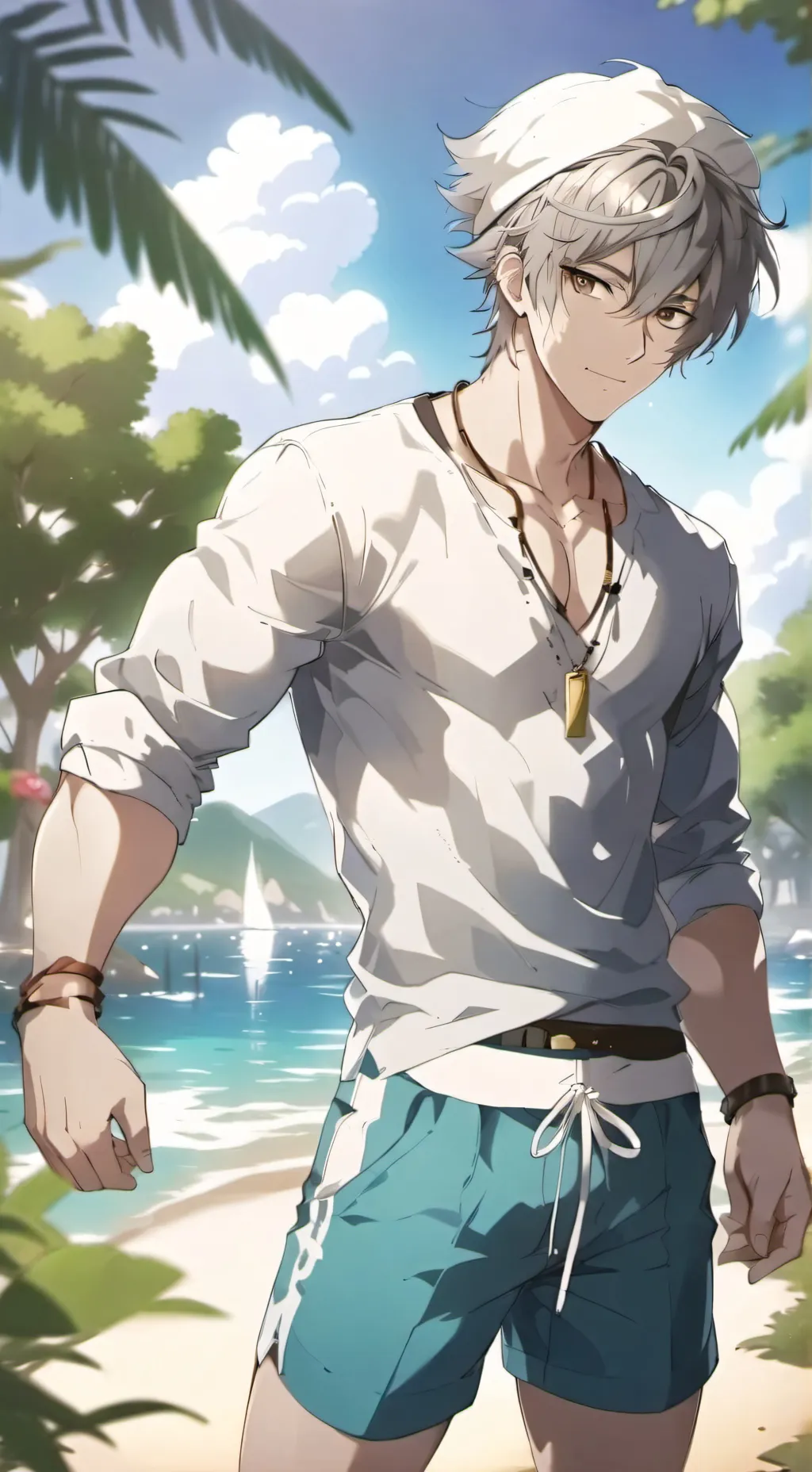 ai character: Adrien background