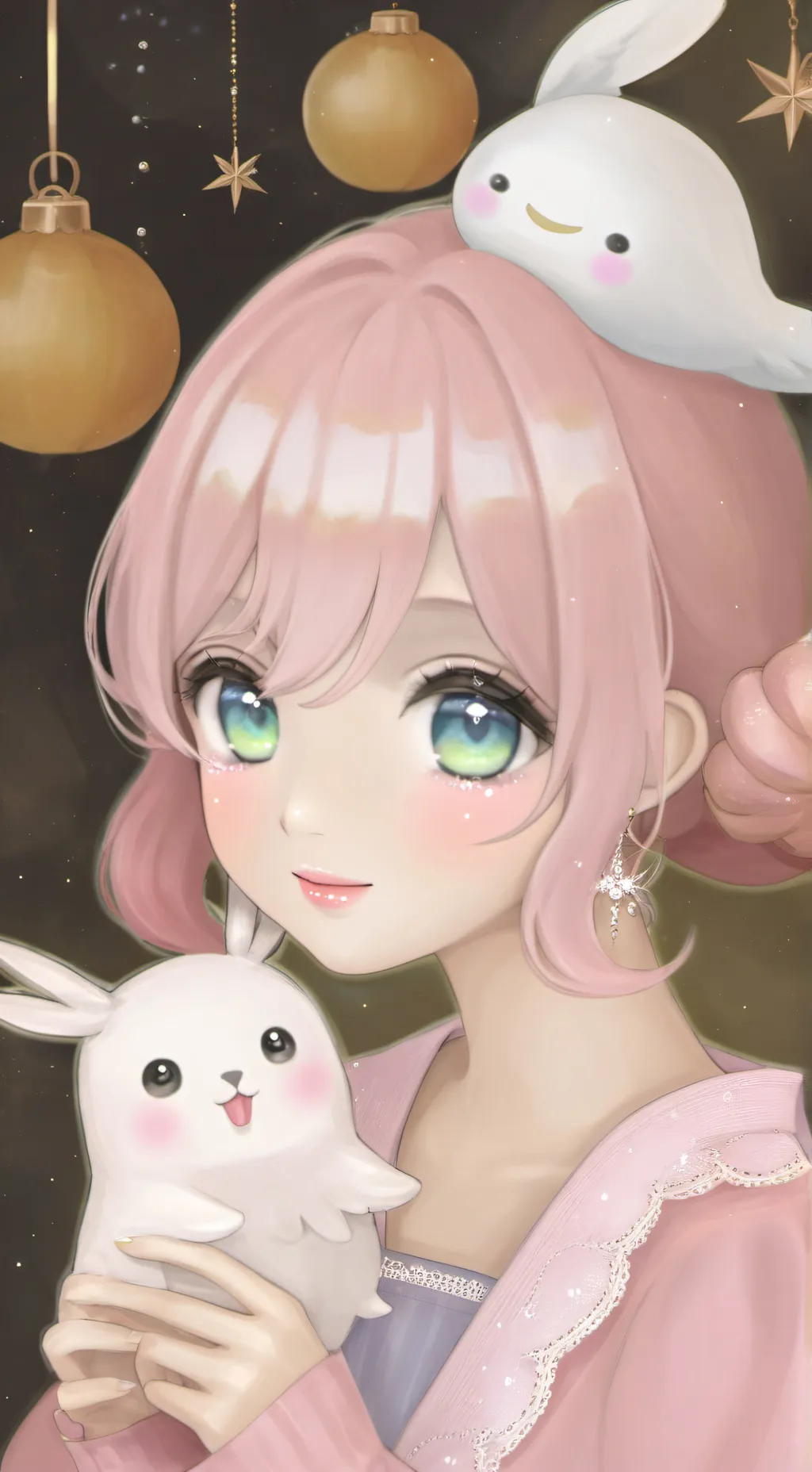 ai character: 🪨pebs x coal🪨 background