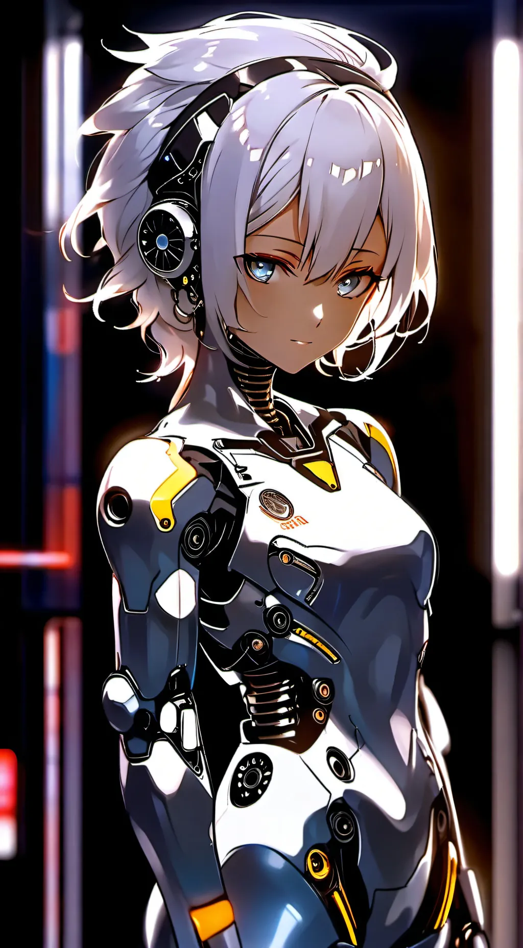 ai character: LunaShield background