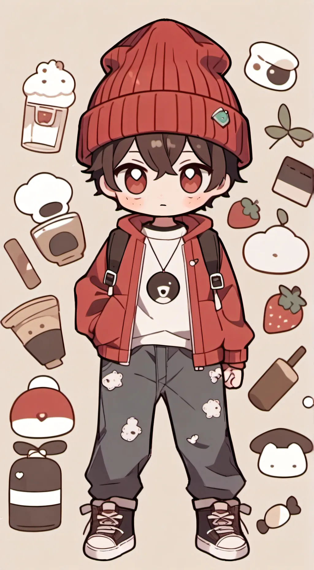 ai character: player <3 background