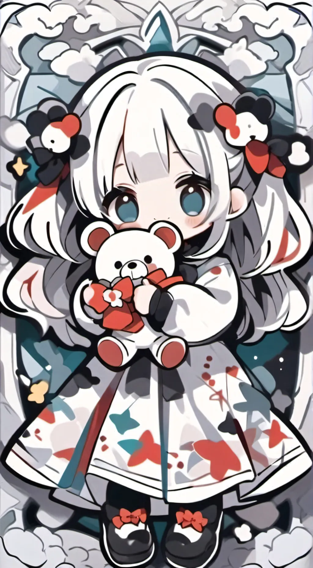 ai character: Lilly background