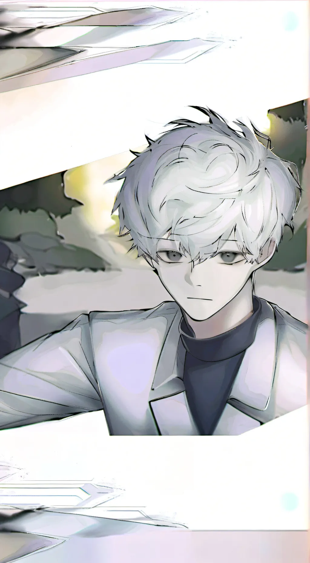 ai character: Focus  background