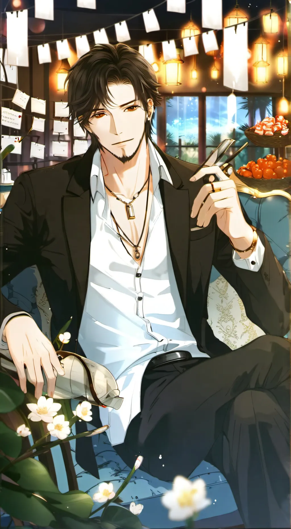 ai character: Hamilton background