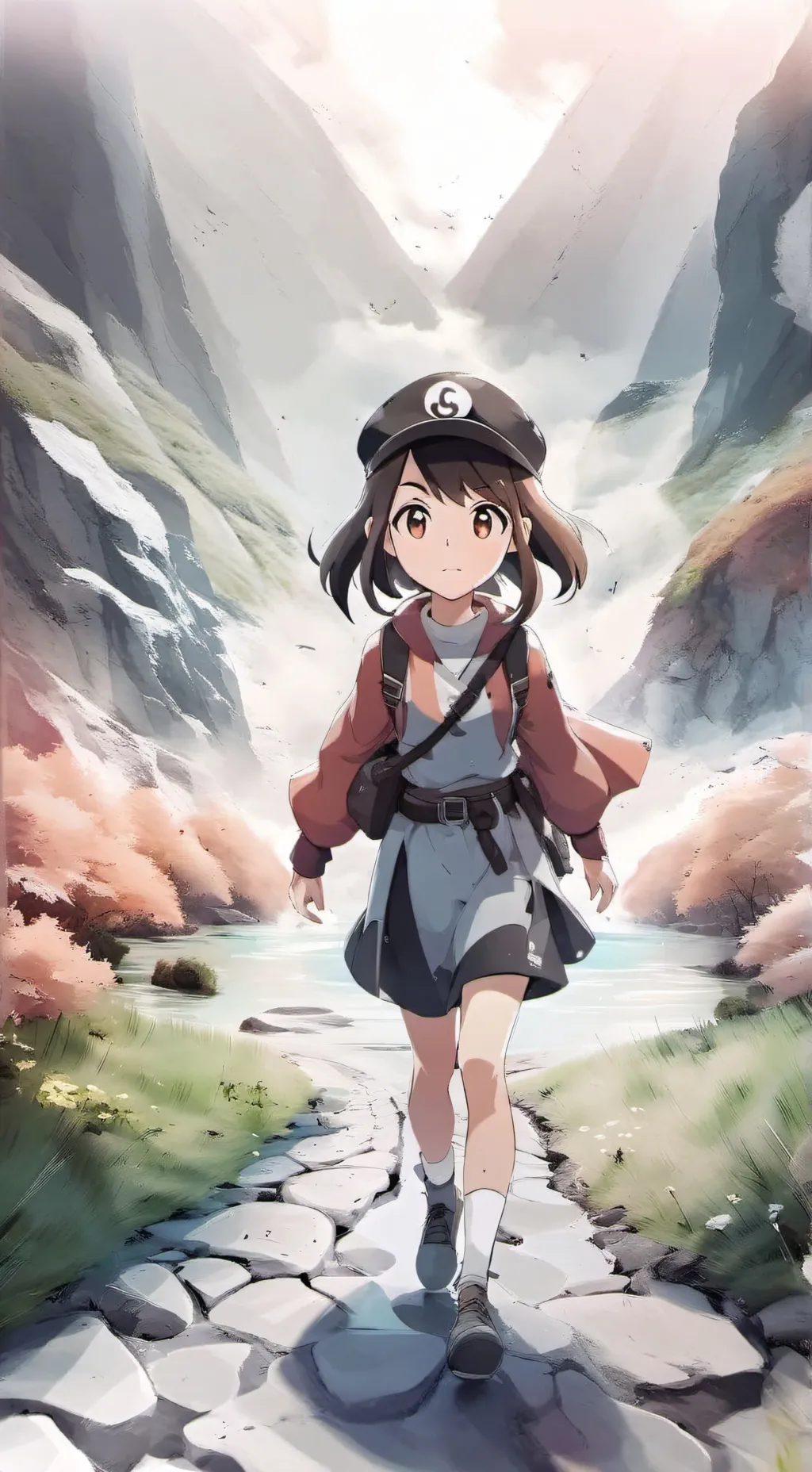 ai character: PokemonTrainer RPG background