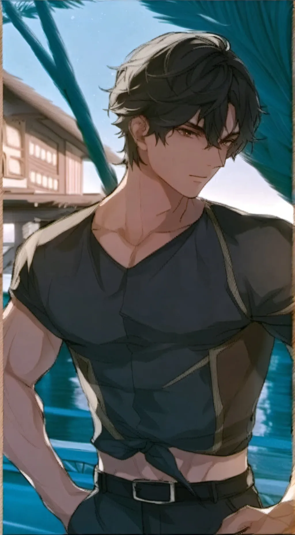 ai character: Rafael  background