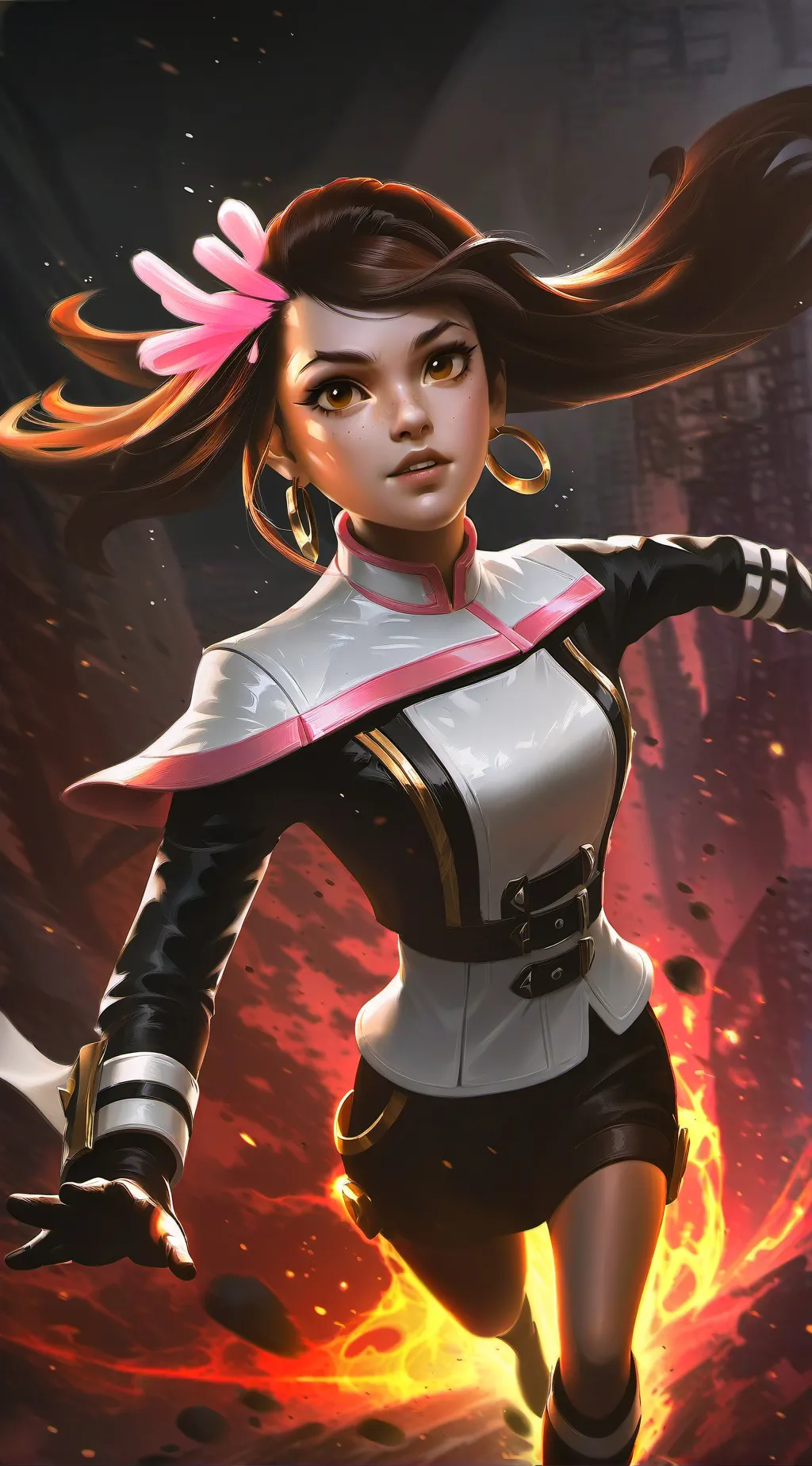 ai character: uraka background