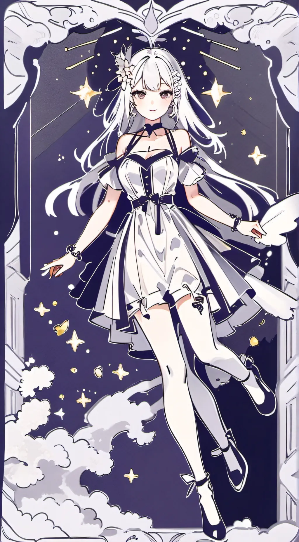 ai character: mha sleep over background