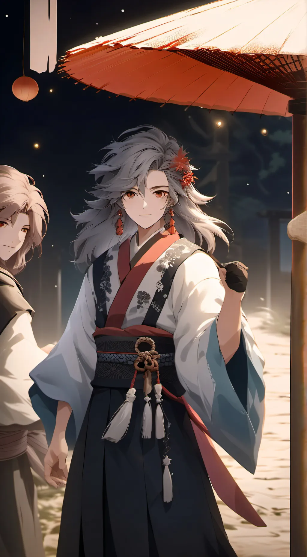 ai character: Japão antigo  background