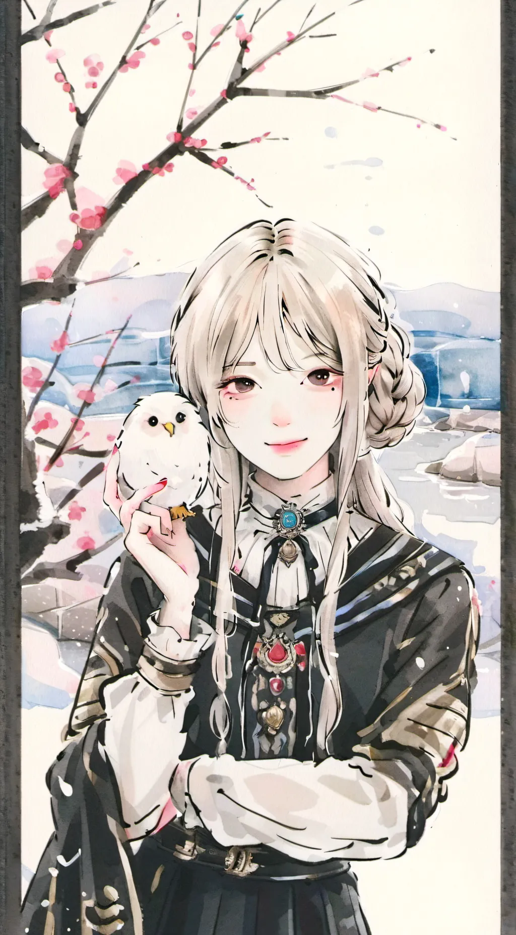 ai character: Dixie. background